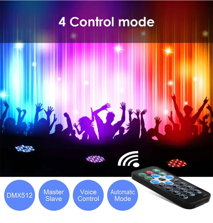 Brand new 36W 36 LED RGB Stage Lighting PAR Light DMX Beam Party DJ Disco Party Lights AU