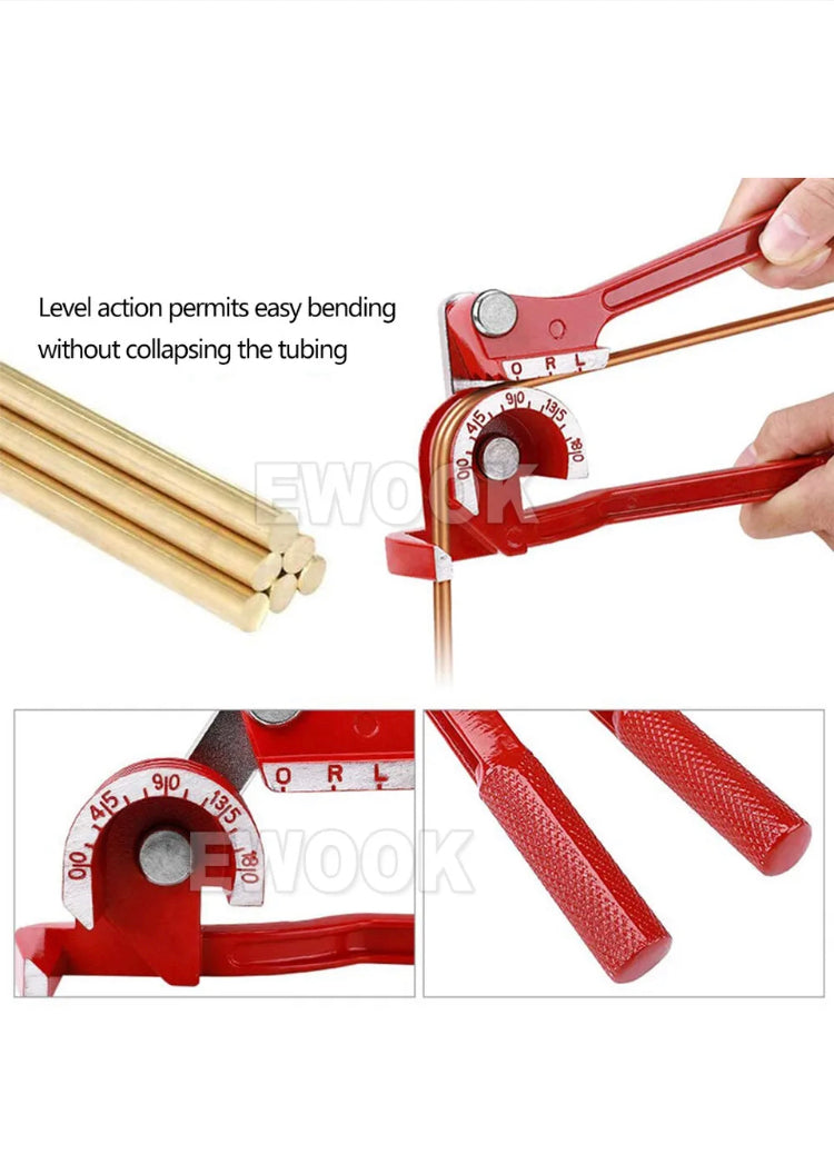 Brand new - free shipping 13Pcs Brake Air Line Double Flare Flaring Tool Kit Set + 3 in 1 Tube Pipe Bender