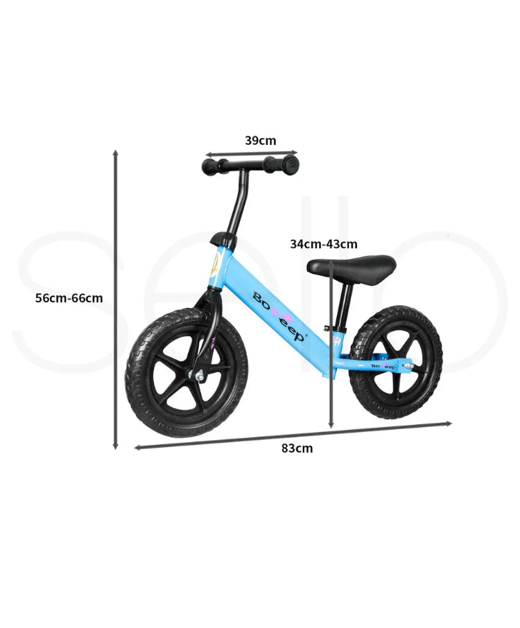 Brand new- BoPeep Kids Balance Bike Ride On Toys Push Bicycle Children Outdoor Toddler Safe