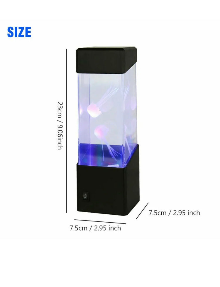 Brand new free post LED Jellyfish Lava Lamp Jellyfish Lamp Electric Aquarium Tank Mood Night Light