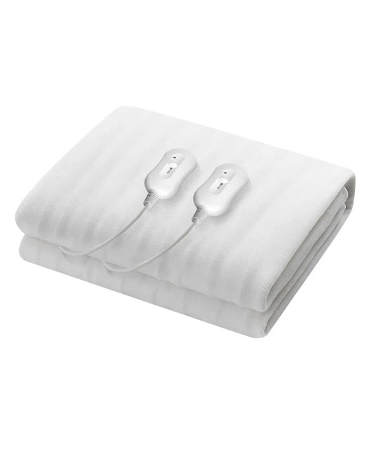 Giselle Electric Blanket Queen Fully Fitted Heated Polyester Pad Washable Winter