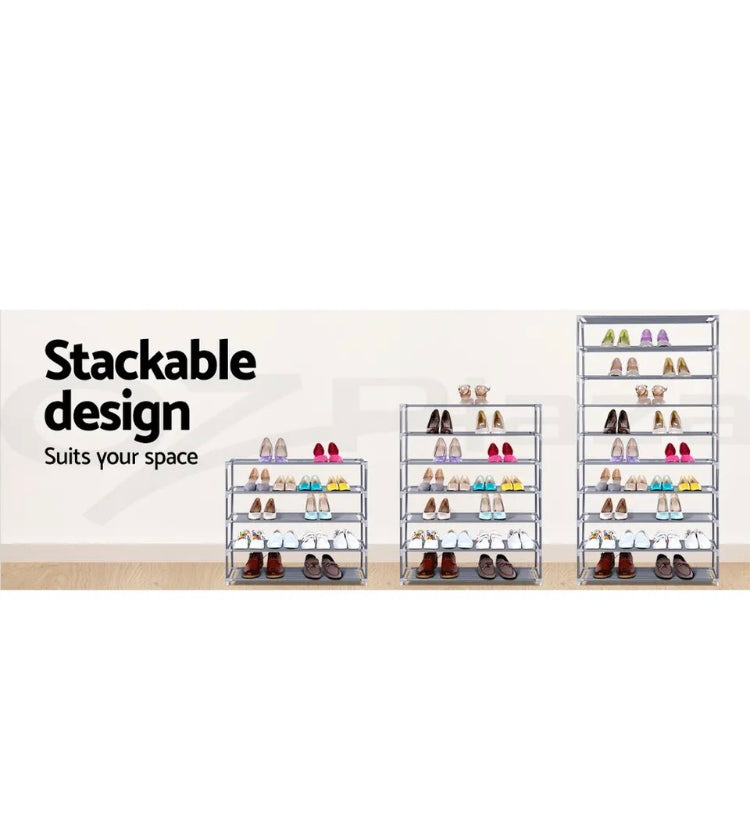 Shoe Rack without cover- can hold 50 pairs of shoes