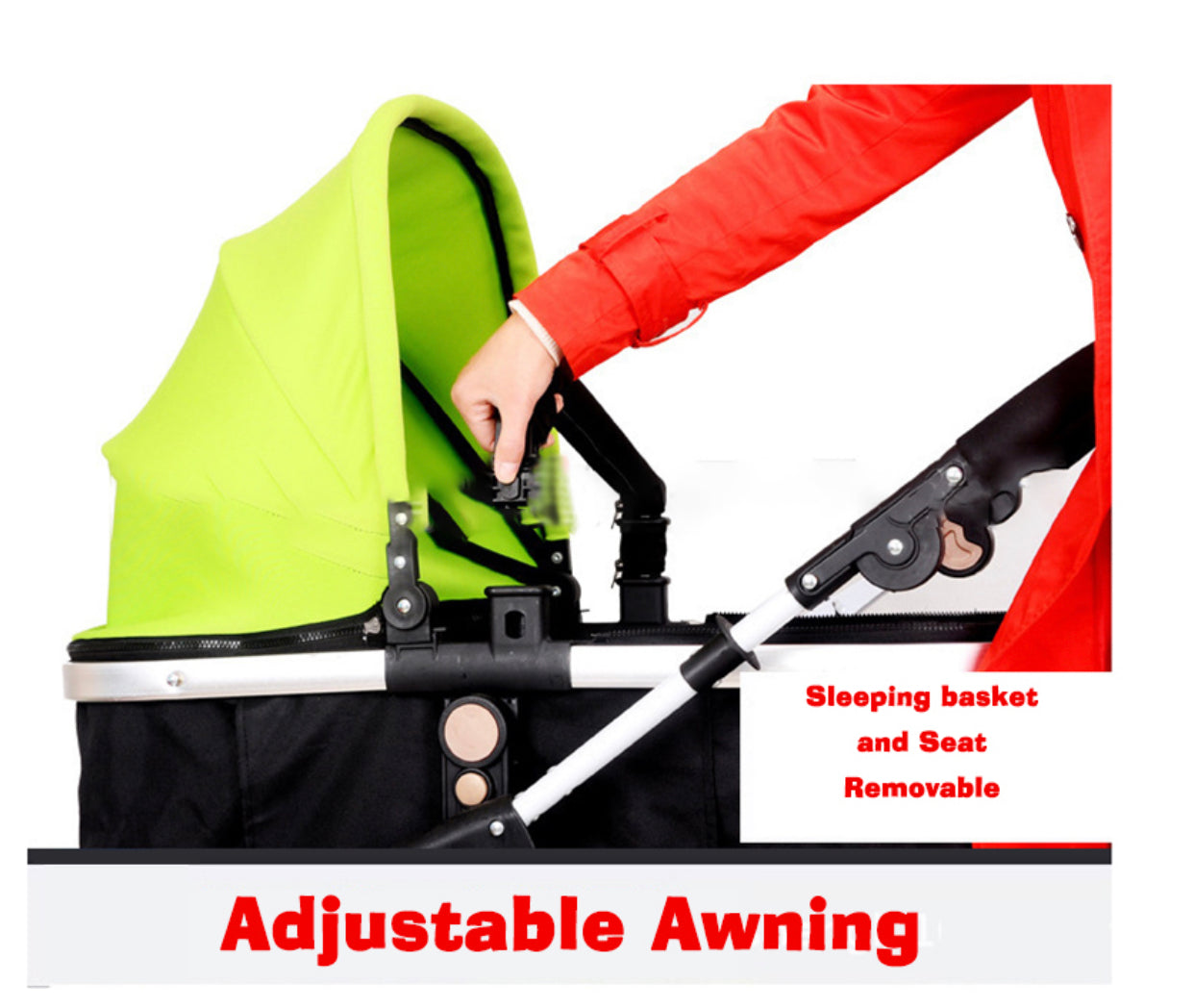 Brand new- free shipping 3 IN 1 Baby Stroller Pram Shock Absorbers Jogger Push Chair KCA2026