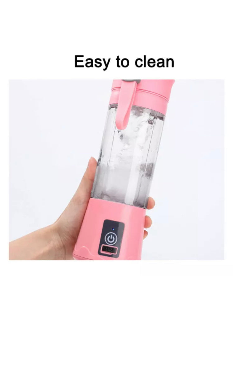 Brand new- free post Rechargeable PORTABLE USB ELECTRIC FRUIT JUICER SMOOTHIE BLENDER TRAVEL BOTTLE