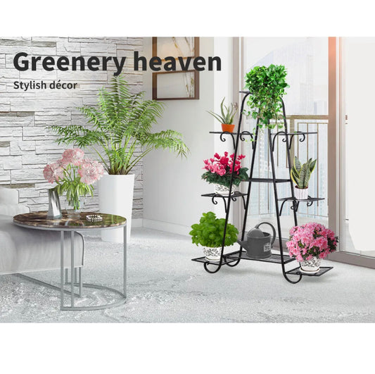 Brand new free post Levede Outdoor Indoor Metal Plant Stand Flower Pots Rack Garden Corner Shelf