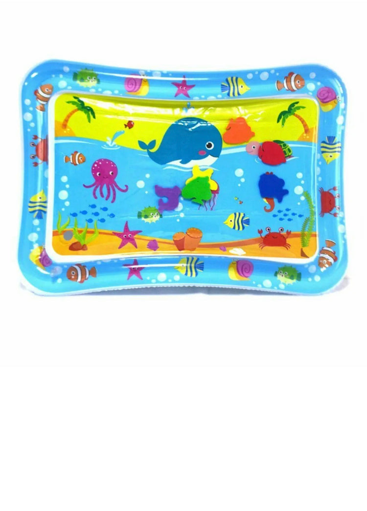 Brand new- free post Baby Water Play Mat Inflatable For Infants Toddlers Fun Tummy Time Sea World AU