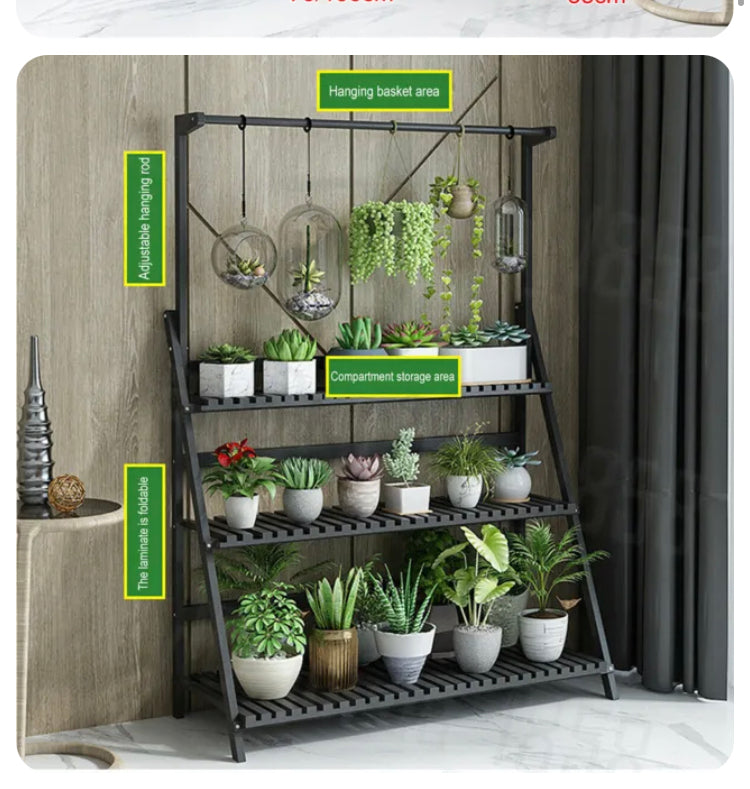 Brand new-free post Brand new- free post Livsip Plant Stand Garden Planter Wooden Flower Pot Rack Shelving Indoor