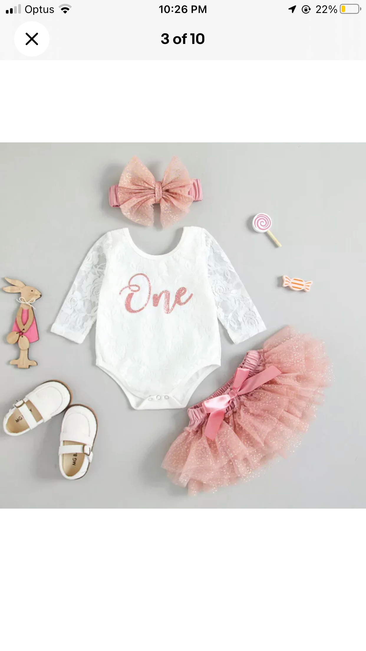 Brand new- free post Infant Baby Girl 1st Birthday Outfit Lace Romper Bodysuit Cake Smash Tutu Skirts