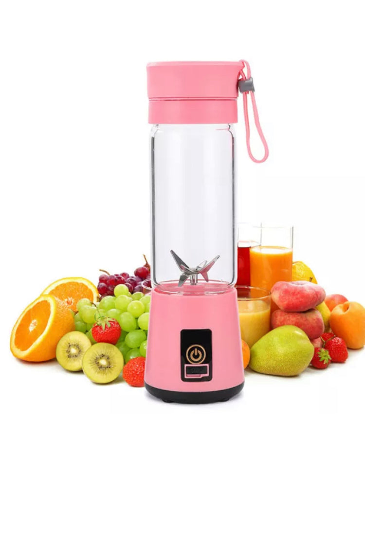 Brand new- free post Rechargeable PORTABLE USB ELECTRIC FRUIT JUICER SMOOTHIE BLENDER TRAVEL BOTTLE