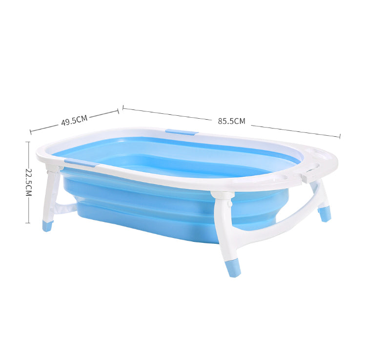 Brand new- free post Baby Bath Tub Infant Toddlers Foldable Bathtub Folding Safety Bathing Shower