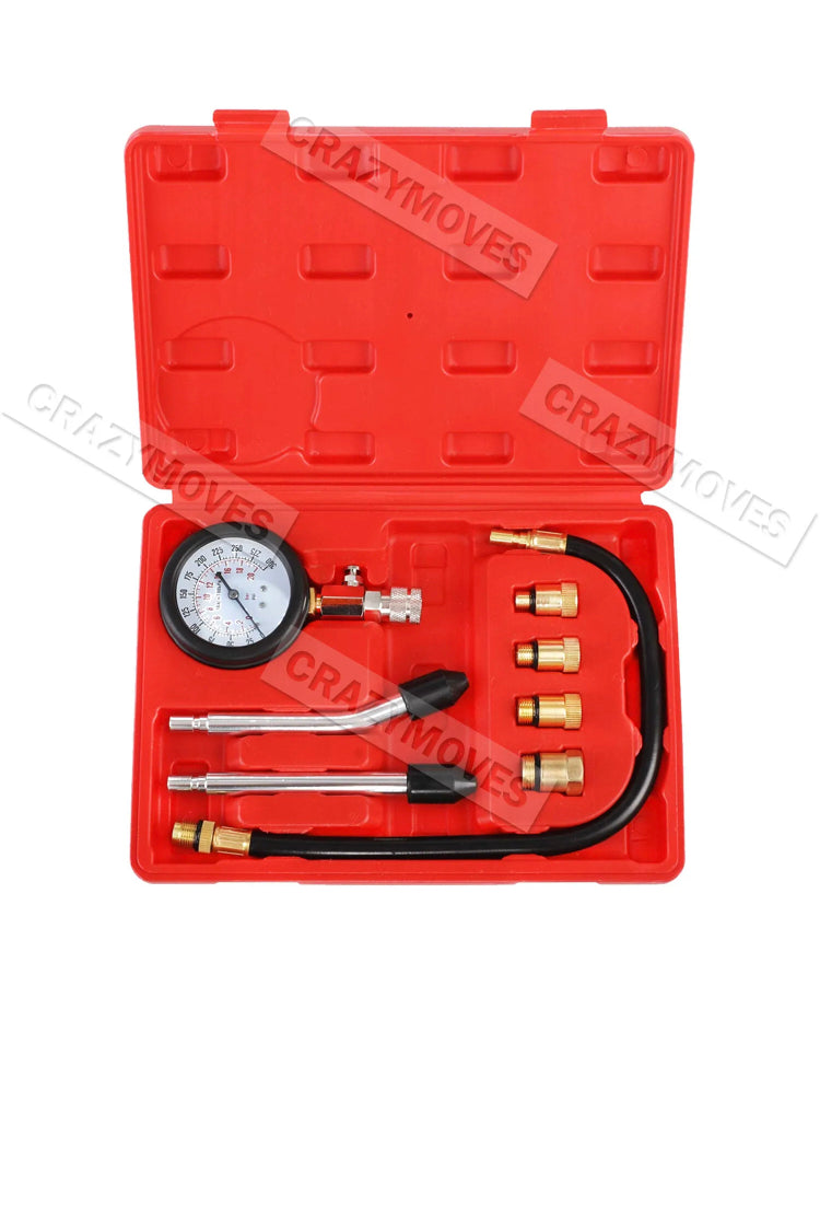 Brand new- free post Petrol Engine Compression Tester Kit Tool Set For Automotives Motorcycle