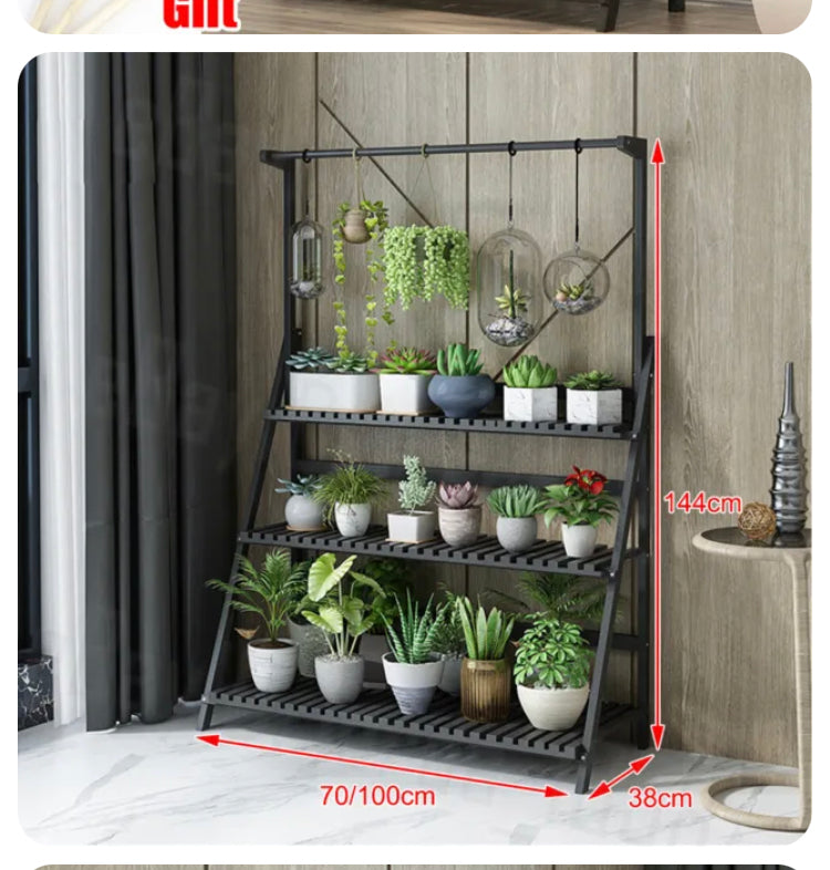 Brand new-free post Brand new- free post Livsip Plant Stand Garden Planter Wooden Flower Pot Rack Shelving Indoor