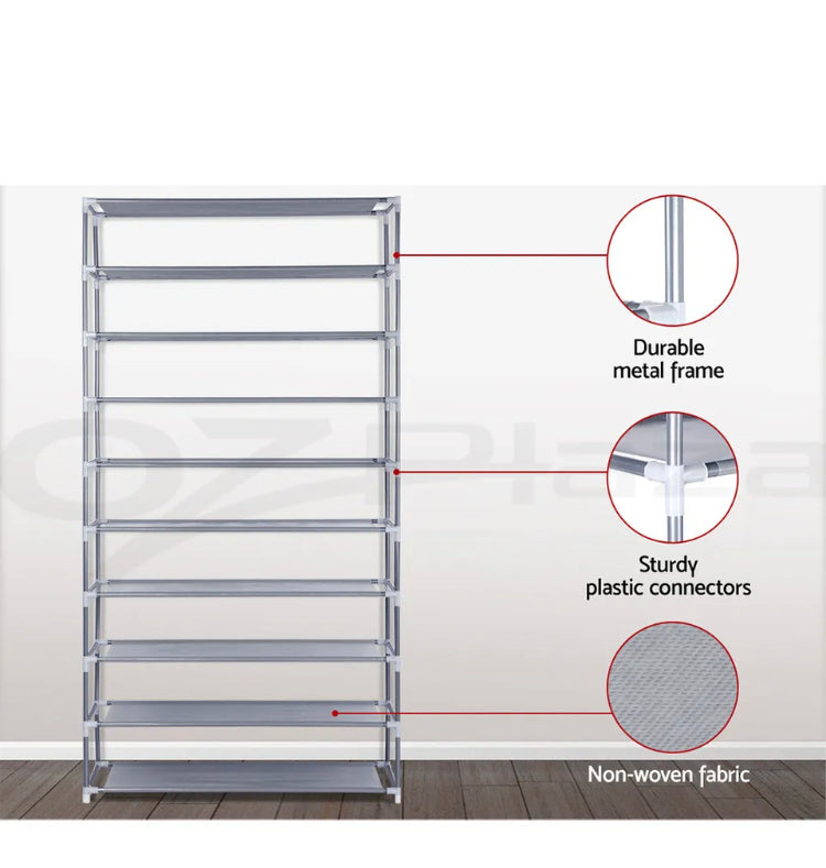 Shoe Rack without cover- can hold 50 pairs of shoes