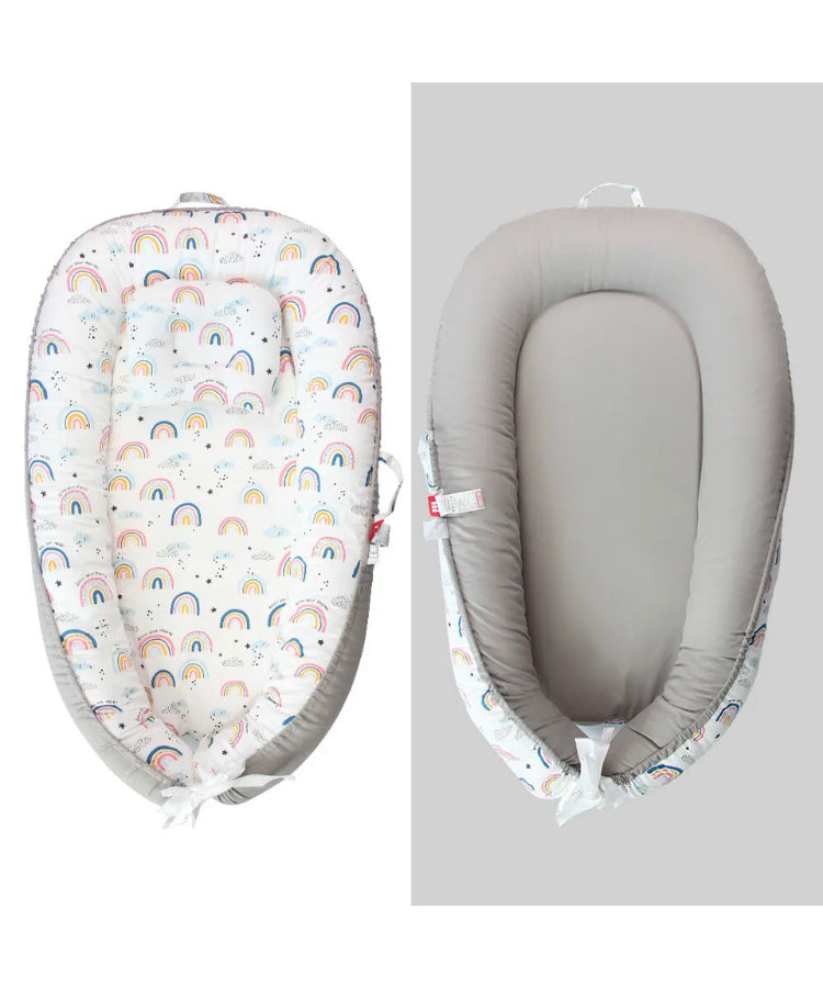 Brand new-free post Baby Nest Bed Lounger Sleeping Portable Pillow Newborn Bassinet Crib Cot