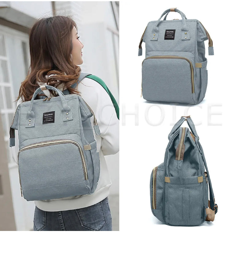 Brand new- free shipping Luxury Multifunctional Baby Diaper Nappy Backpack Maternity Mummy Changing Bag