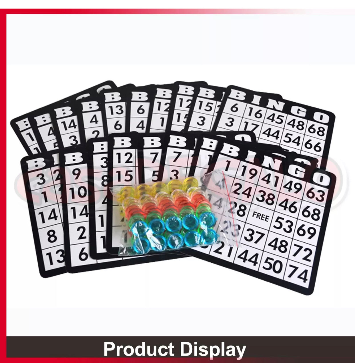 Brand new-free post Wire Metal Cage Bingo Game Set 75 Balls  Machine Rotary 18 Cards 150 Markers