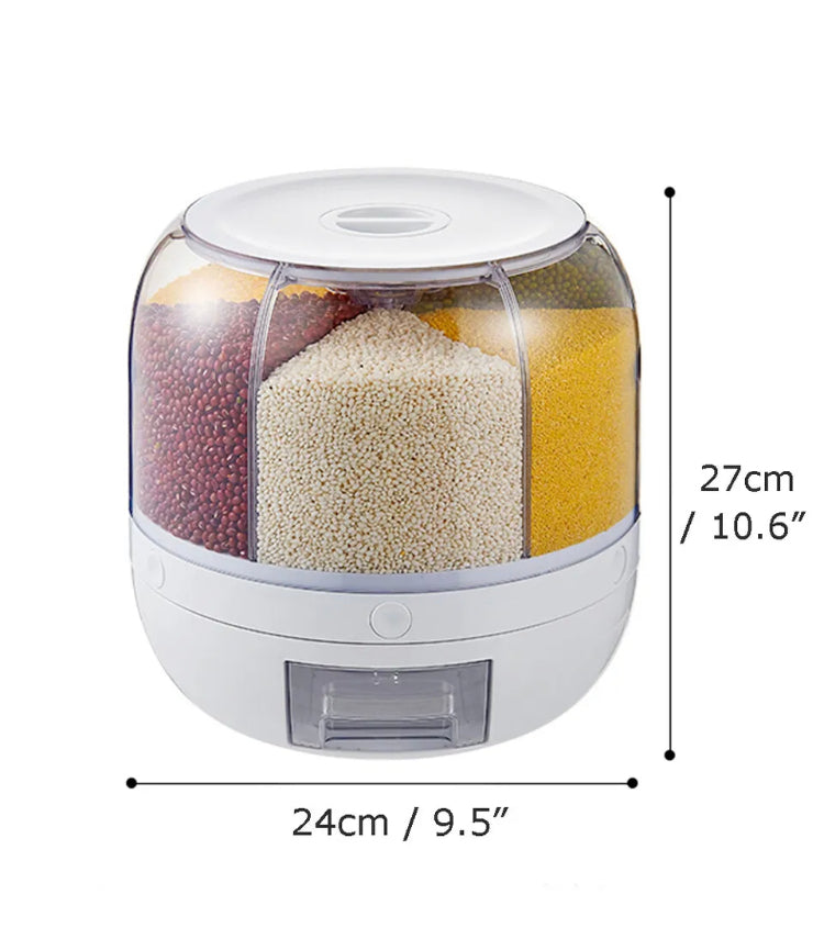 Brand new- free post rotating rice dispenser