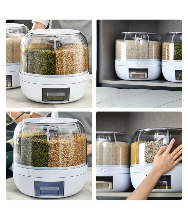 Brand new- free post rotating rice dispenser