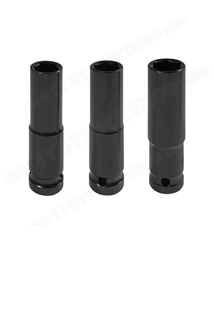 Brand new- free post  10Pcs 8-24Mm 1/2 inch Drive Deep Impact Socket Set Heavy Metric Garage Tool Box