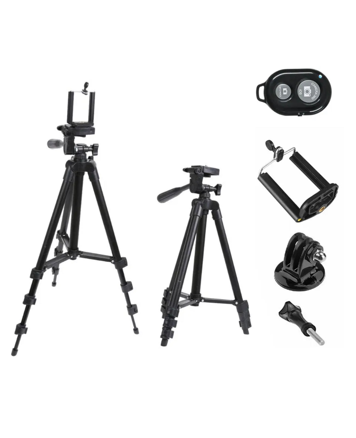 Brand new- free post Professional Camera Tripod Stand Mount Phone Holder For iPhone DSLR Travel AU