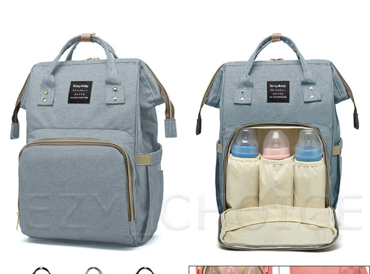 Brand new- free shipping Luxury Multifunctional Baby Diaper Nappy Backpack Maternity Mummy Changing Bag