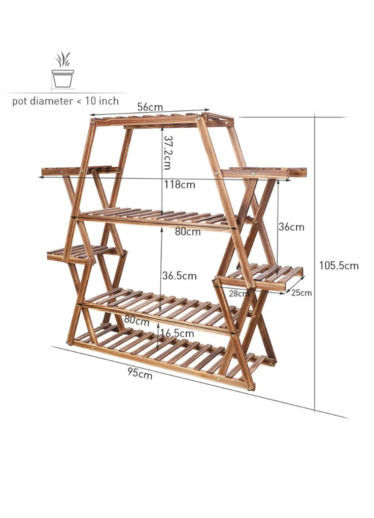 Brand new-free post 105.5 cm tall plant stand