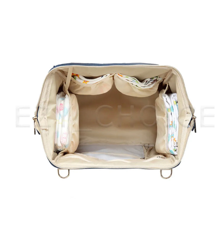 Brand new- free shipping Luxury Multifunctional Baby Diaper Nappy Backpack Maternity Mummy Changing Bag