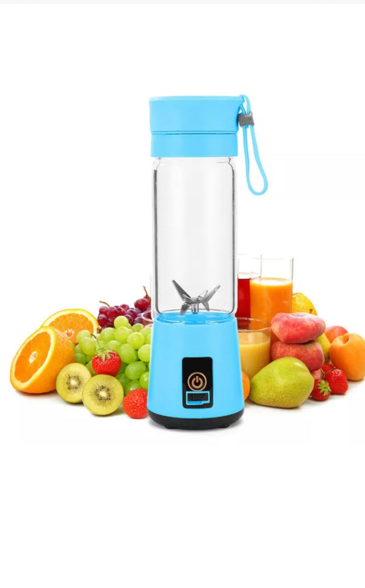 Brand new- free post Rechargeable PORTABLE USB ELECTRIC FRUIT JUICER SMOOTHIE BLENDER TRAVEL BOTTLE