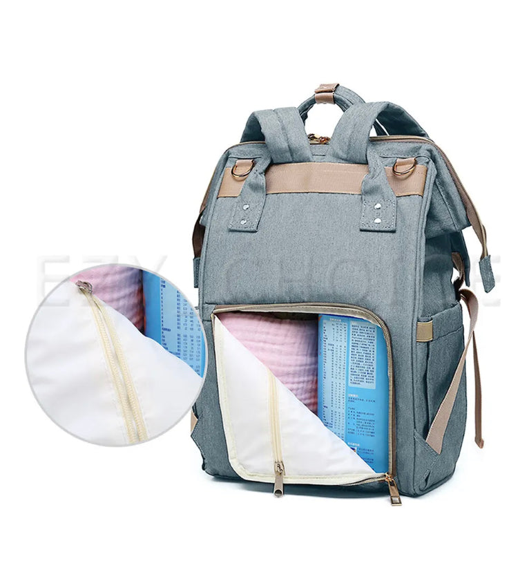 Brand new- free shipping Luxury Multifunctional Baby Diaper Nappy Backpack Maternity Mummy Changing Bag