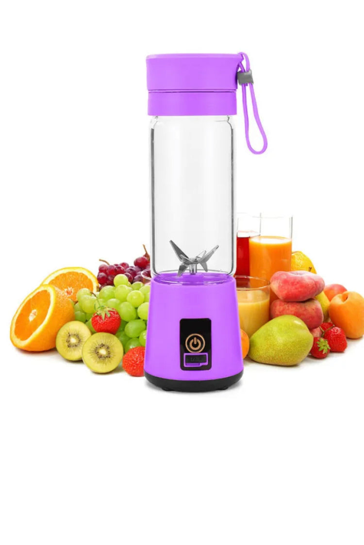 Brand new- free post Rechargeable PORTABLE USB ELECTRIC FRUIT JUICER SMOOTHIE BLENDER TRAVEL BOTTLE