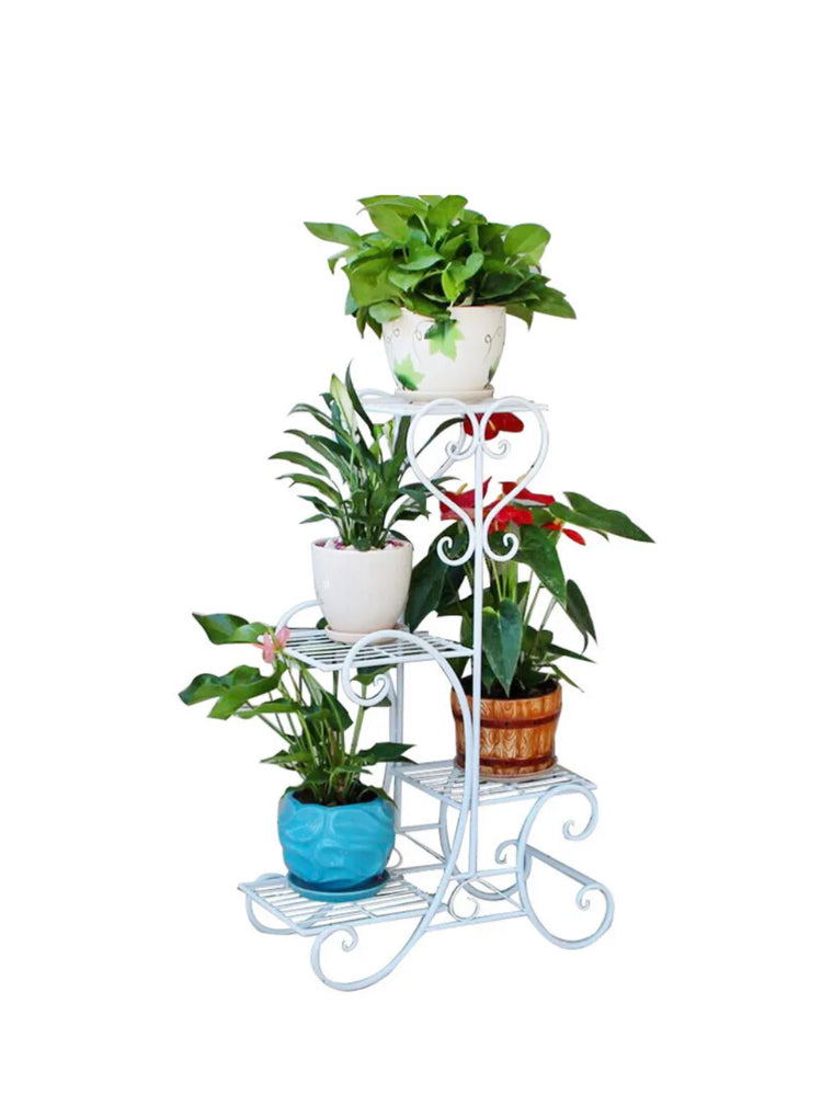 Metal Plant Stand Outdoor Indoor Flower Pots Rack Corner Planter Garden Shelf AU