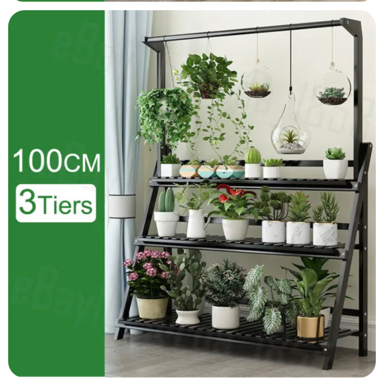 Brand new-free post Brand new- free post Livsip Plant Stand Garden Planter Wooden Flower Pot Rack Shelving Indoor