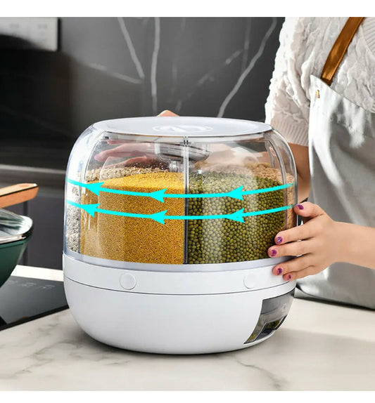 Brand new- free post rotating rice dispenser