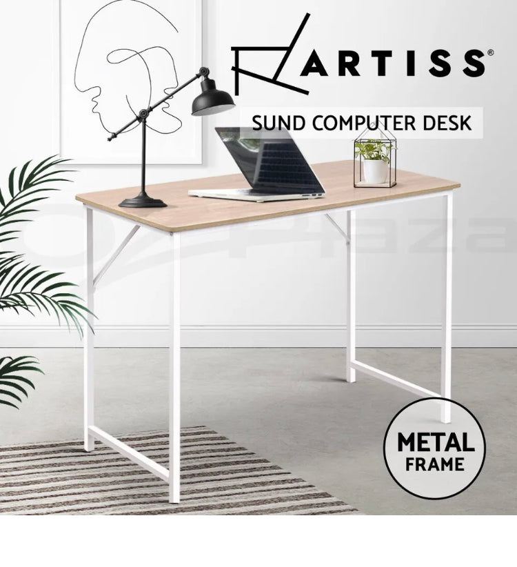 Brand new-free post Artiss Computer Desk Office Study Desks Metal Laptop Table Student Home Office