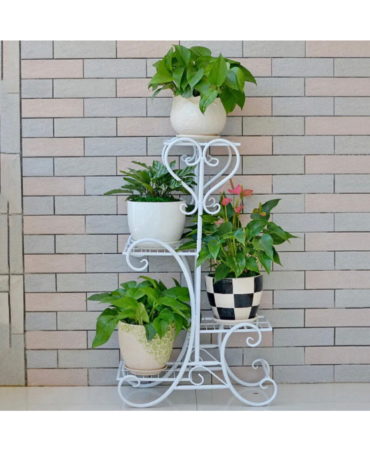 Metal Plant Stand Outdoor Indoor Flower Pots Rack Corner Planter Garden Shelf AU