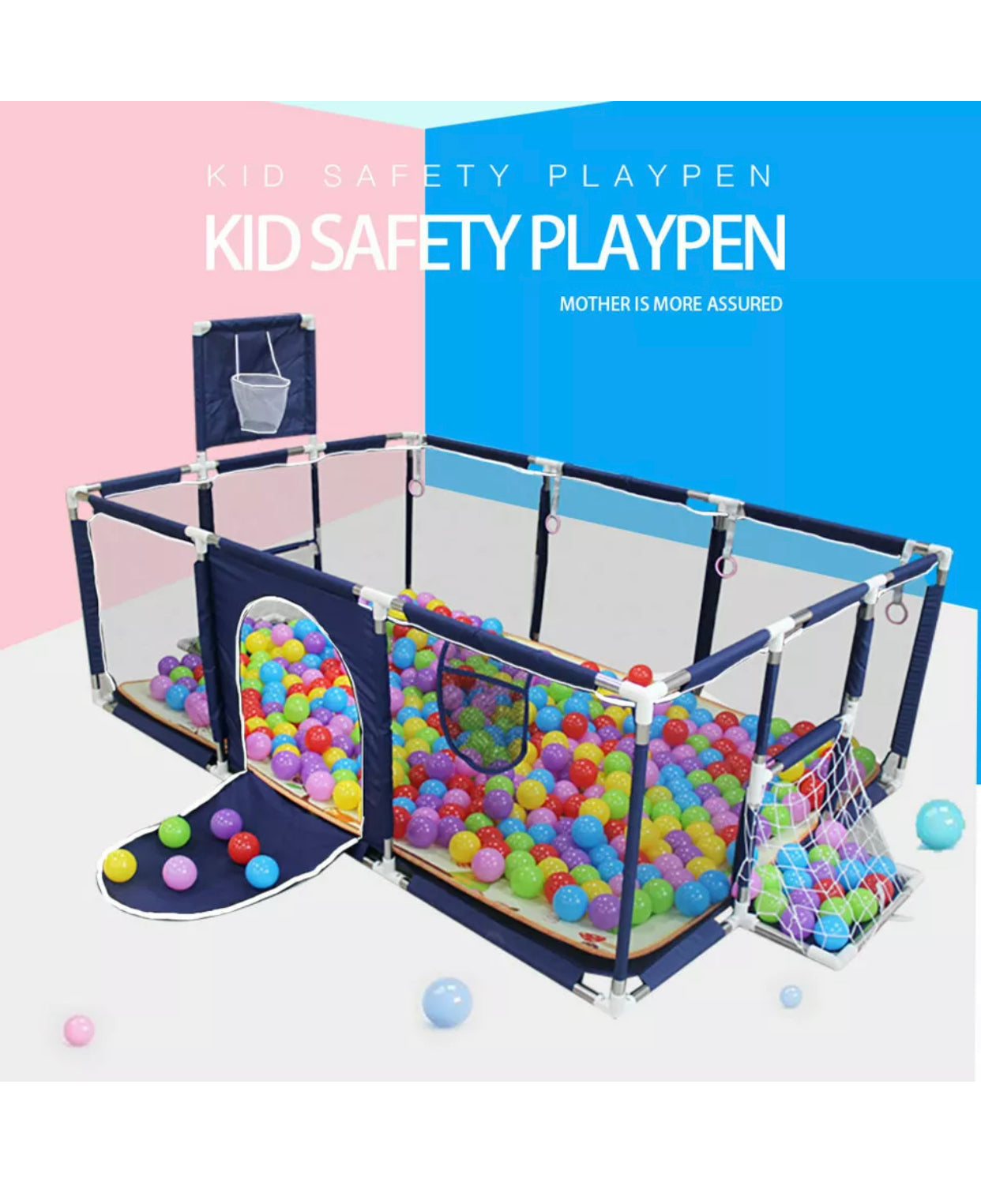 Free shipping Baby Playpen Foldable mat play pen 12 panel Interactive Safety Fence Play Yard