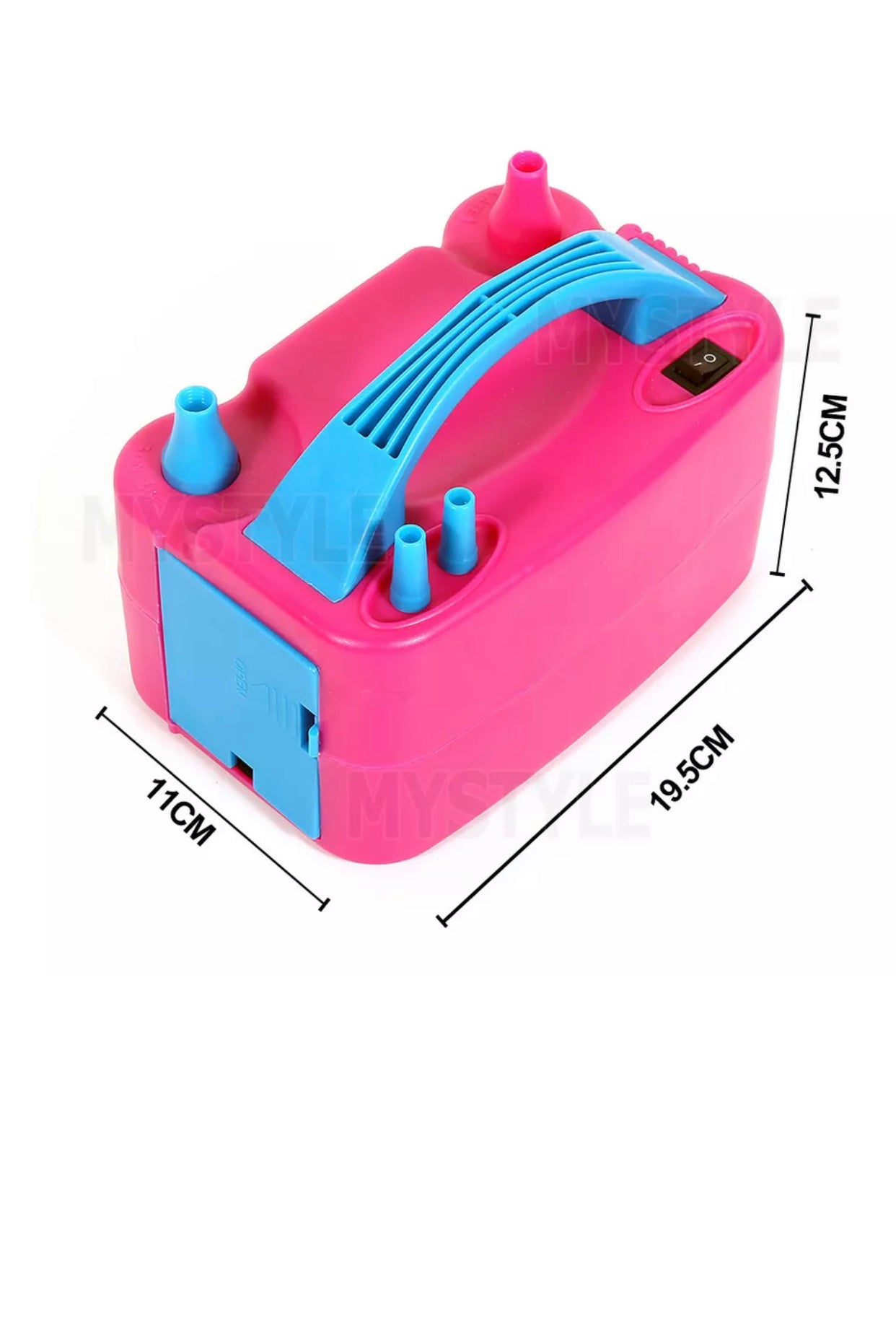 Brand new-free post 600W Power 2 Nozzle Portable Ballon Inflator  Electric Balloon Pump AU Plug Gift